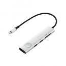 ELECOM DST-S080BPSV Type-Cドッキングステーション/画面オンオフスイッチ付/USB PD対応/USB-A×2/USB-C×3/HDMI(4K60Hz)/SD+microSD/シルバー