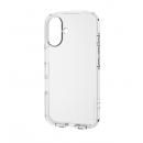 ELECOM PM-A24ATSLUCCR iPhone 16用ソフトケース/TOUGH SLIM LITE/衝撃吸収/ストラップシート付属/クリア