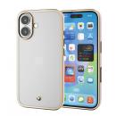 ELECOM PM-A24AUCTMLPN iPhone 16用ソフトケース/メタリックライン/ピンク