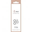 ELECOM PM-A24CFLLP5SVG iPhone 16 Pro/iPhone 16 Pro Max用カメラレンズカバー/ガラス/&Me/グリッター仕様/シルバー