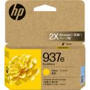 日本HP 4S6W8NA HP 937e EvoMore インクカートリッジ イエロー
