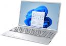富士通 FMVA45J3S LIFEBOOK AH45/J3 シルバー (Core i5-1235U/8GB/SSD・256GB/DVDスーパーマルチ/Win11Home64/Office Home and Business 2024(個人向け)/16型)