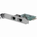 StarTech.com ST1000SPEXD4 ギガビットイーサネット2ポート増設PCI Express ネットワークアダプタLANカード 2x Gigabit Ethernet 1000Mbps拡張用PCIe NIC有線LANボード
