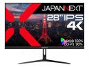 【法人様宛限定】JAPANNEXT JN-IPS28U 液晶ディスプレイ 28型/3840×2160/DP、HDMI×2/ブラック/スピーカー有/2年保証