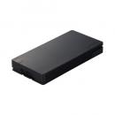 ELECOM ESD-EHA1000GBK 外付けSSD/ポータブル/USB 40Gbps(USB4)対応/Type-C/1TB/ブラック