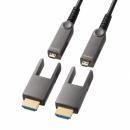 サンワサプライ KM-HD20-PFBAD20 4K60Hz対応光ファイバHDMIケーブル（20m）