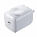 サンワサプライ ACA-PD101 USB PD対応AC充電器（PD30W・Apple Watch充電）