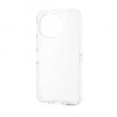 ELECOM PM-S244TSLACR AQUOS sense9(SH-53E)用ハイブリッドケース/TOUGH SLIM LITE/オールクリア/ストラップシート付属/クリア