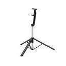 ELECOM P-STSR03150BK スマートフォン用/2way/三脚/Bluetoothリモコン付/軽量/1500mm/ブラック