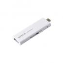 ELECOM ESD-EWB1000GWHR 外付けSSD/USB3.2(Gen1)対応/スライド式/Type-C&Type-A両対応/マニュアルQRシール付/1TB/ホワイト