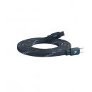 ADAM elements ACBADMF100BL CASA MF100 USB-C to USB-C 60W 磁気フラット充電ケーブル ブルー