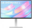 LG 27US550-W 液晶ディスプレイ 27型/3840×2160/HDMI、DisplayPort/ホワイト/スピーカー：なし