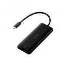 ELECOM DST-070BPBK Type-Cドッキングステーション/USB PD対応/USB-A×2/USB-C×1/HDMI(4K60Hz)/SD+microSD/LAN/ブラック