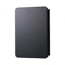 ELECOM TB-A24RWVH2BK iPad 第10世代/フラップケース/ソフトレザー/多段階高さ調整/ブラック