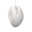 ELECOM M-SH10UBSKWH マウス/SHELLPHA/有線/3ボタン/Mサイズ/抗菌仕様/静音設計/ホワイト