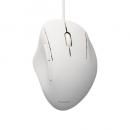 ELECOM M-SH20UBSKWH マウス/SHELLPHA/有線/5ボタン/Mサイズ/抗菌仕様/静音設計/ホワイト