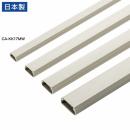 サンワサプライ CA-KK17MW 壁用ケーブルモール（幅17mm、角型、ミルキーホワイト）