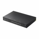 サンワサプライ LAN-GIGAPOE1601 レイヤー2ギガビット対応PoEスイッチングハブ（16ポート）