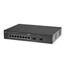 PLANEX SWE-0208G ギガビット対応 8ポート＋2SFPポート WEBスマート PoEスイッチ
