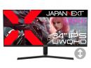 【法人様宛限定】JAPANNEXT JN-IPS34G165UQ-HS ゲーミング液晶ディスプレイ 34型/3440×1440/DP×2、HDMI×1/ブラック/スピーカー有/2年保証