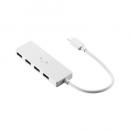 ELECOM U3HC-H040WF USB HUB/USB-C/USB5Gbps/バスパワー/4ポート/15cm/ホワイトフェイス