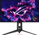 【法人様宛限定】ASUS PG27UCDM ゲーミング有機ELディスプレイ 26.5型/3840×2160/HDMI (v2.1) x2、DisplayPort 2.1 x1、USB-C x1 (DP Alt Mode)、USB 3.2 Gen 1 Type-A x3/ブラック/スピーカー：なし