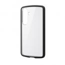 ELECOM PM-G251TSLFCBK Galaxy S25(SC-51F)/ハイブリッドケース/TOUGH SLIM LITE/フレームカラー/背面クリア/ブラック