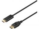 BUFFALO BDPHD20BK DP-HDMI変換ケーブル 2m ブラック