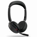 Jabra 26699-989-999 Jabra 無線ヘッドセット 折りたたみ式 USB-A 両耳 UC認定 「Jabra Evolve2 65 Flex Link380a/390a UC Stereo」