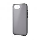 ELECOM PM-A25SHVCKBK iPhone 16e/ハイブリッドケース/スタンダード/マットブラック