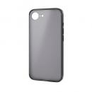 ELECOM PM-A25SHVCKKBK iPhone 16e/ハイブリッドケース/極限保護/マットブラック