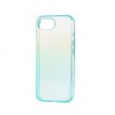 ELECOM PM-A25SUCABU iPhone 16e/ソフトケース/クリアオーロラ/Meliano/ライトブルー