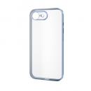 ELECOM PM-A25SUCTMKBU iPhone 16e/ソフトケース/極限保護/メタリック加工/メタリックペールブルー