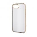ELECOM PM-A25SUCTMLGB iPhone 16e/ソフトケース/メタリックライン/グレージュ