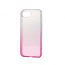 ELECOM PM-A25SUCWCGPNL iPhone 16e/ソフトケース/グラデーションカラー/グリッター/Meliano/ペールピンク