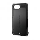 ELECOM PM-A25SZEROBK iPhone 16e/ハイブリッドケース/ZEROSHOCK/ブラック