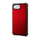 ELECOM PM-A25SZEROSPRD iPhone 16e/ハイブリッドケース/ZEROSHOCK/Solid Plus/レッド