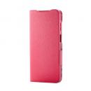 ELECOM PM-G253PLFUJPND Galaxy A25 5G(SC-53F)/レザーケース/手帳型/UltraSlim/Flowers/薄型/超軽量/磁石付き/デープピンク