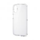 ELECOM PM-G253TSLACR Galaxy A25 5G(SC-53F)/ハイブリッドケース/TOUGH SLIM LITE/オールクリア/ストラップシート付属/クリア