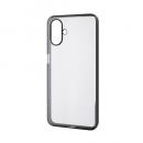 ELECOM PM-G253UCTMBK Galaxy A25 5G(SC-53F)/ソフトケース/サイドメッキ/メタリック加工/メタリックブラック