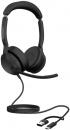Jabra 25089-999-799 Jabra USBヘッドセット USB-C/A 両耳 MS認定「Jabra Evolve2 50 MS Stereo USB C/A」