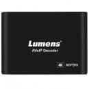 Lumens OIP-N60D AV over IPデコーダー 4K対応 NDI / RTSP USB Camera Audio 延長 POE