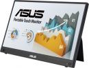 【法人様宛限定】ASUS MB16AMTR バッテリー内蔵15.6型ポータブルモニター/1920×1080/USB Type-C、Mini HDMI搭載/ダークグレー/スピーカーあり/10点マルチタッチ