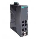 MOXA SDS-3006-4POE-2GTXSFP 4PoE＋ポート付き 産業用 6ポート(ギガビットアップリンク2ポート) スマートイーサネットスイッチ