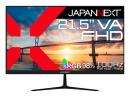 【法人様宛限定】JAPANNEXT JN-V215F2 液晶ディスプレイ 21.5型/1920×1080/HDMI×1、VGA×1/ブラック/スピーカー有/2年保証