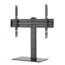 グリーンハウス GH-TVSBL-BK 耐荷重40kg 37-70インチ用大型テレビ用テーブルトップテレビスタンド