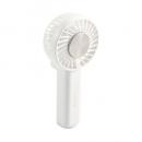 ELECOM FAN-U252WH USB扇風機/ハンズフリー/冷却プレート付/カラビナ付/ストラップ付/Type-C充電/ホワイト