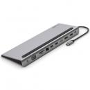 【法人様宛限定】Belkin INC004btSGY CONNECT USB-C 11-in-1 マルチポートドッキングステーション