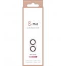 ELECOM PM-A24AFLLP5PGG iPhone 16/iPhone 16 Plus用カメラレンズカバー/ガラス/&Me/グリッター仕様/ピンクゴールド