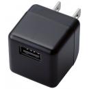 ELECOM AVA-ACUBN003BK デジタルオーディオプレーヤー用AC充電器/Cube/1.8A/ブラック